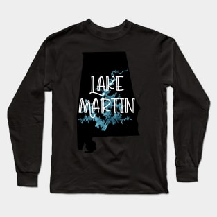 Lake Martin over Alabama Long Sleeve T-Shirt